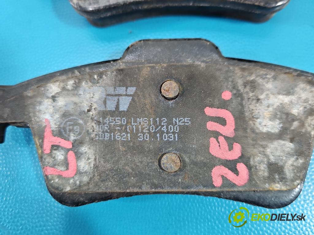 Peugeot 508 I 2010-2018 2.0 hdi 163 HP manual 120 kW 1997 cm3 5- Štíty: brzdové zadné