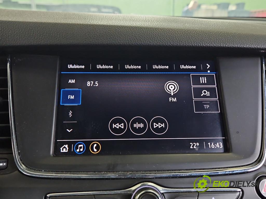 Opel Astra V  2015-2022 1.5 cdti 105 hp manual 77 kW 1496 cm3 5- displej 42565562 (Přístrojová deska)