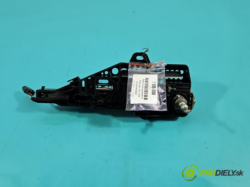Renault Captur I 2013-2019 0.9 90 HP manual 66 kW 898 cm3 5- rukoväť predné ľavé mimo: 806079784R (Kľučka dverí vonkajšia predná ľavá)