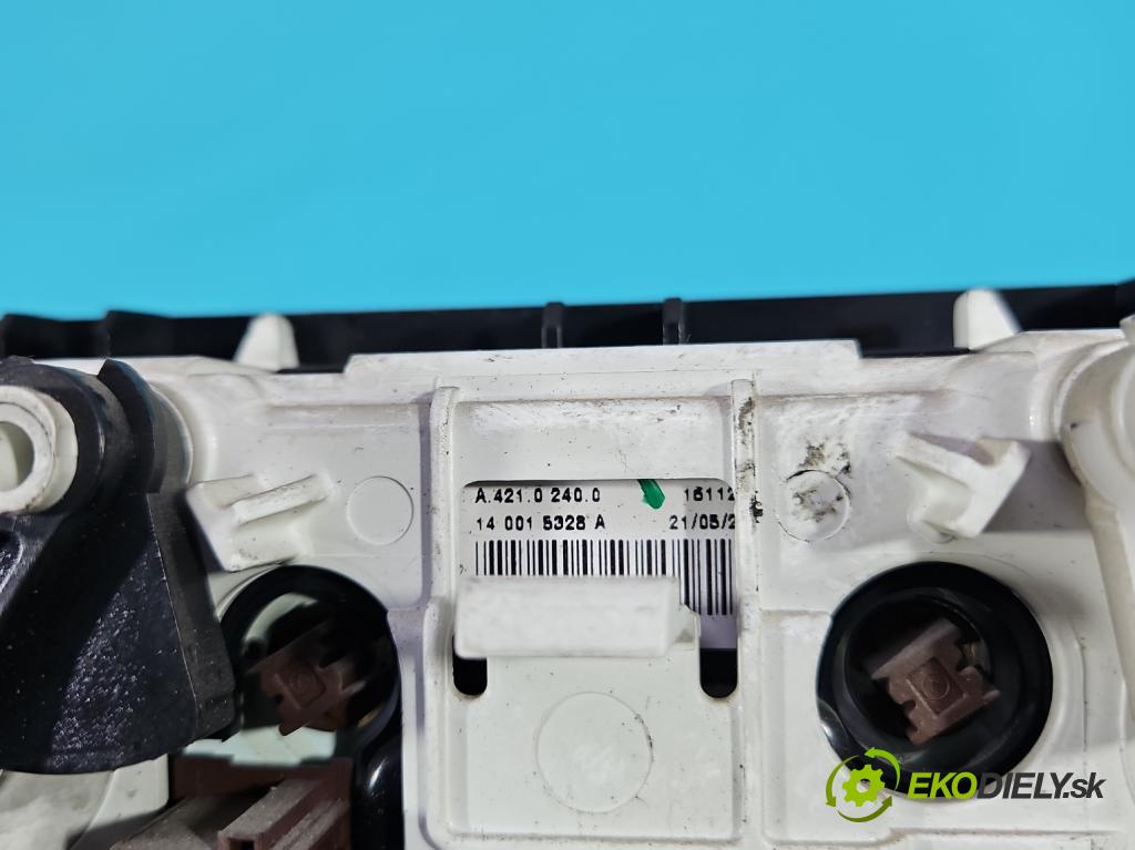 Fiat Scudo II 2006-2016 1.6 jtd 90 HP manual 66.2 kW 1560 cm3 5- panel kúrenia A42102400