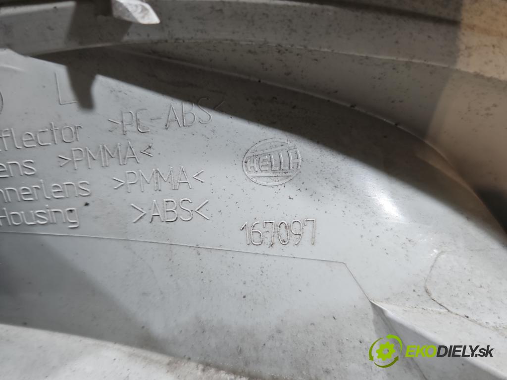 Ford Kuga Mk1 2008-2013 2.0 tdci 140 HP manual 103 kW 1997 cm3 5- svetlo / reflektor zadné ľavé 8V41-13405-AH (Kľučka dverí ostatné)