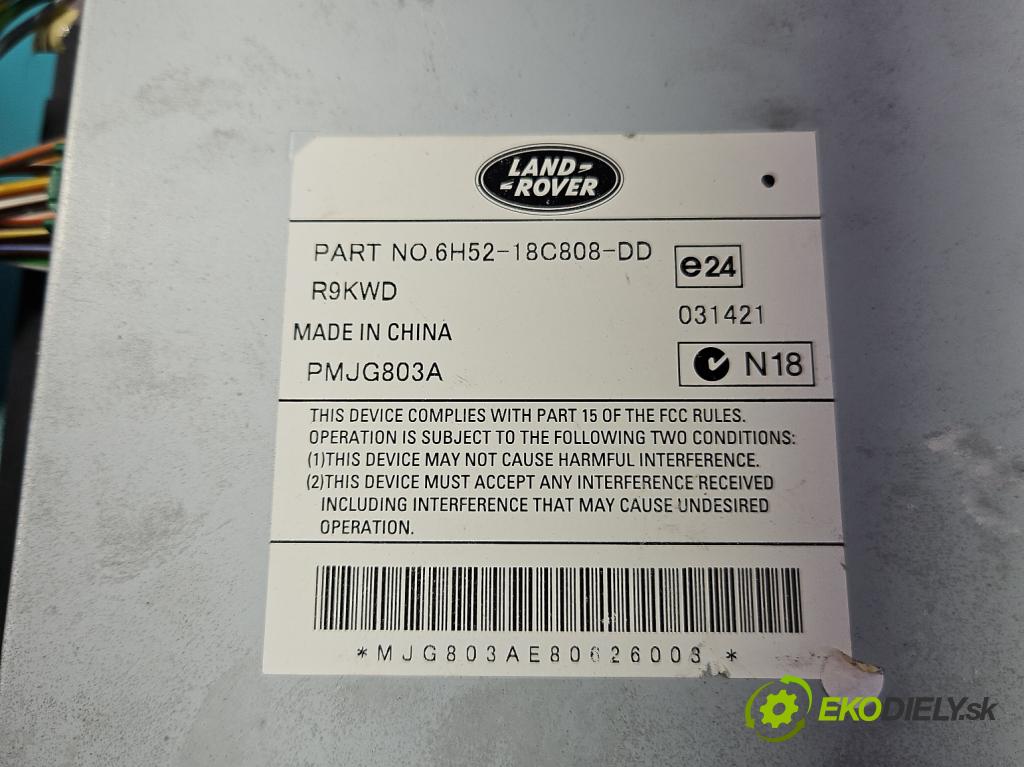 Jaguar XF I X250 2007-2015 2.7 TD V6 207 HP automatic 152 kW 2720 cm3 4- Zesilovač: 6H52-18C808-DD (Zosilňovač)