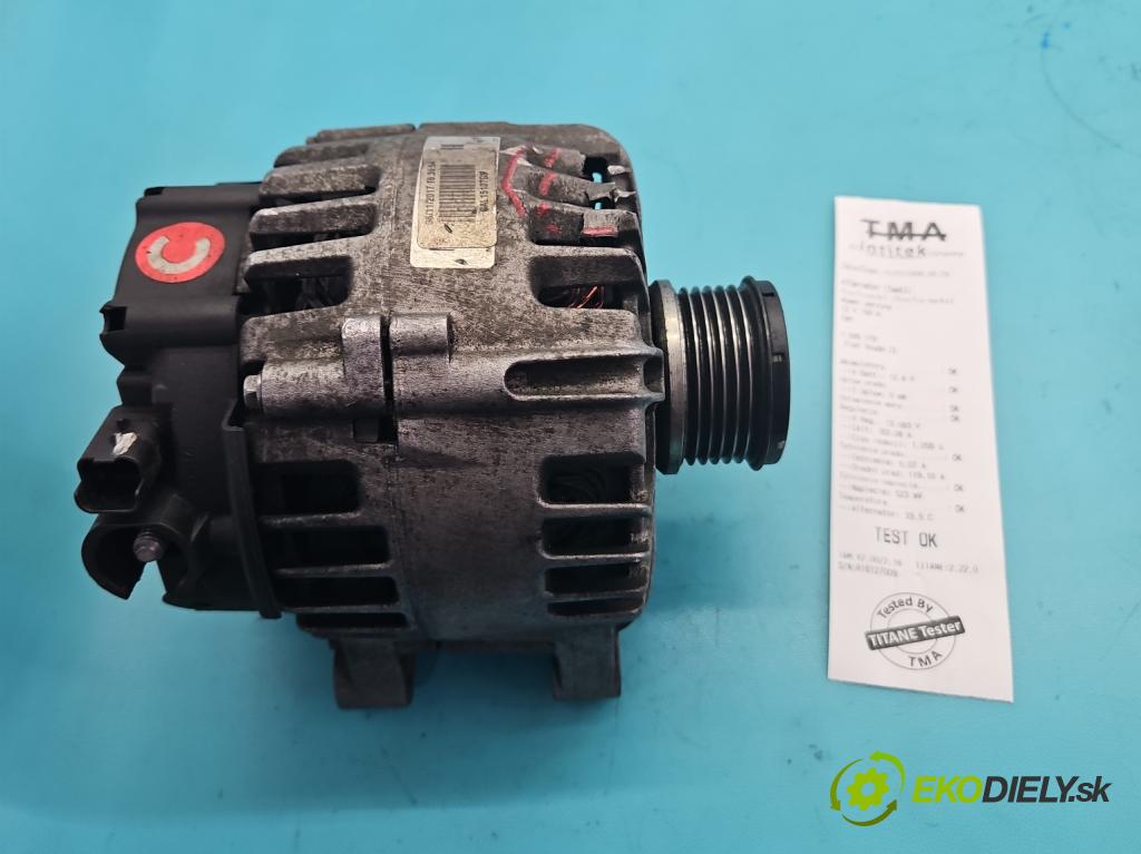 Fiat Scudo II 2006-2016 1.6 jtd 90 hp manual 66.2 kW 1560 cm3 5- Alternator A605546A (Alternátor)