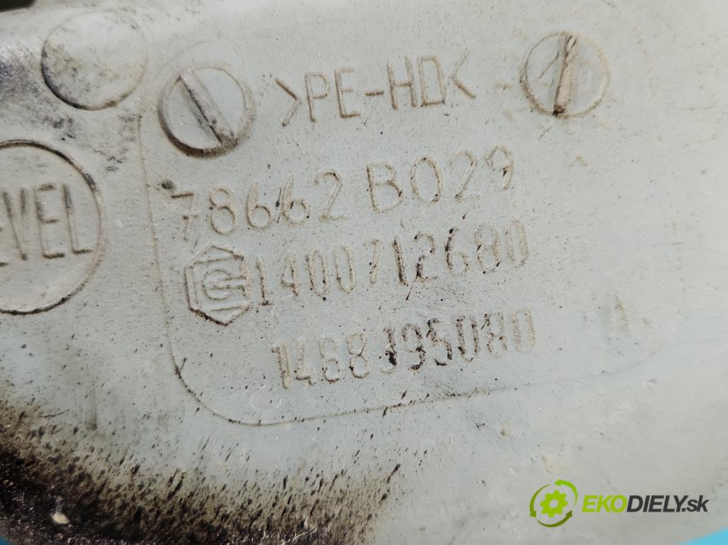 Fiat Scudo II 2006-2016 1.6 jtd 90 HP manual 66.2 kW 1560 cm3 5- nádržka tekutina: ostrekovačov 78662-B029