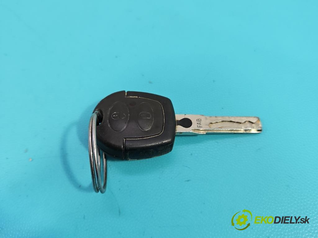 Skoda Fabia I 1999-2007 2.0 8V 116 HP manual 85 kW 1984 cm3 5- rukoväť predné ľavé mimo: 1U0837885/886 (Kľučka dverí vonkajšia predná ľavá)