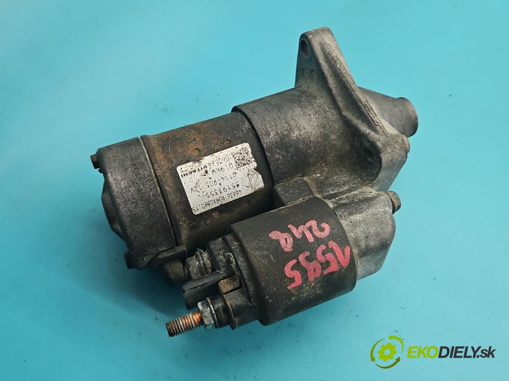 Fiat Panda II 2003-2012 1.1 8V 54 HP manual 40 kW 1108 cm3 5- štartér 55193355 (Štartér)