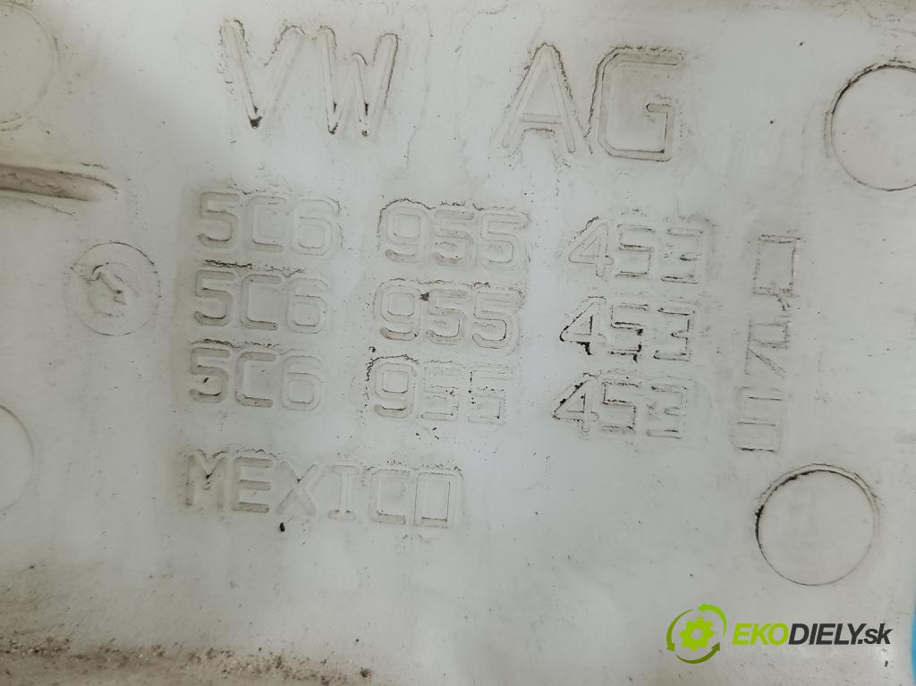 Vw Jetta VI 2010-2018 1.6 tdi 105 HP manual 77 kW 1598 cm3 4- nádržka tekutina: ostrekovačov 5C6955453Q