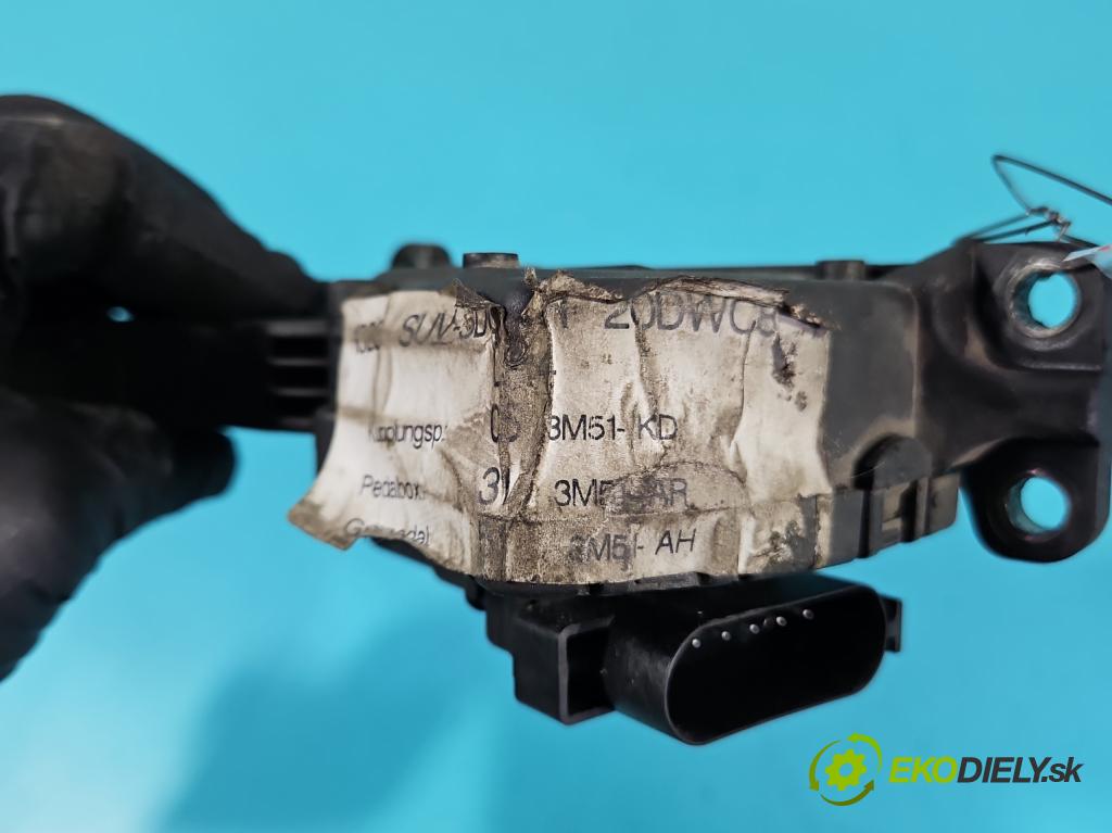 Ford Kuga Mk1 2008-2013 2.0 tdci 140 HP manual 103 kW 1997 cm3 5- pedal plyn potenciometr: 3M51-9F836-AH