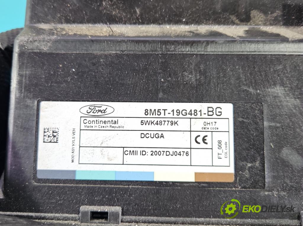 Ford Kuga Mk1 2008-2013 2.0 tdci 140 HP manual 103 kW 1997 cm3 5- riadiaca jednotka komfortu 8M5T-19G481-BG