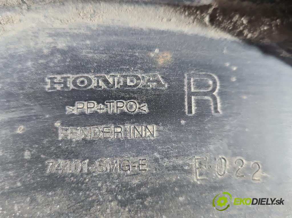 Honda Civic VIII 2006-2011 2.2 140 HP manual 103 kW 2204 cm3 5- Blatník: predné pravé 74101-SMGE-E022