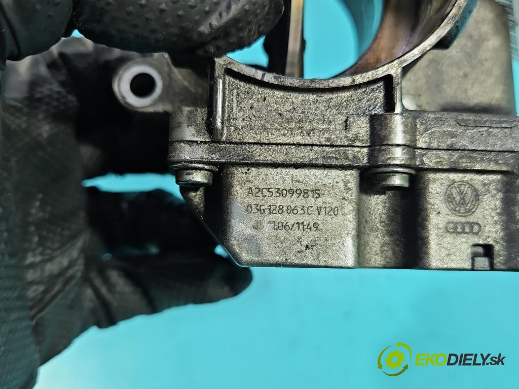 Vw Jetta V 2005-2010 1.9 tdi 105 HP manual 77 kW 1896 cm3 4- klapka 03G128063C (Škrtiaca klapka)