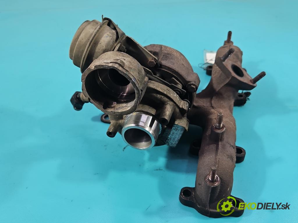 Vw Jetta V 2005-2010 1.9 tdi 105 HP manual 77 kW 1896 cm3 4- turbodúchadlo, turbo 751851-3 (Turbodúchadlo (kompletné))