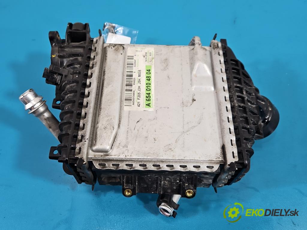 Mercedes E W213 2016-2023 2.0 cdi 654920 194KM automatic 143 kW 1950 cm3 5- Intercooler A6540104804 (Intercooler (chladič stlačeného vzduchu))
