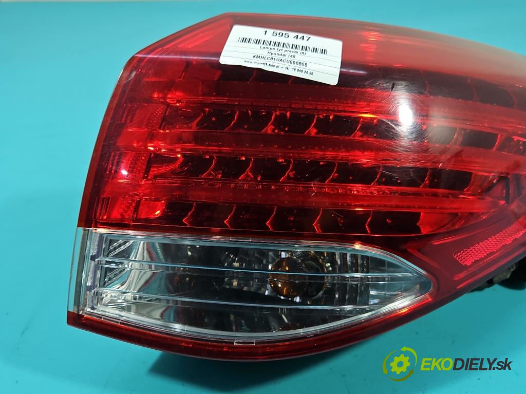 Hyundai I40 1.7 crdi 136 HP manual 100 kW 1685 cm3 5- svetlo / reflektor zadné pravé 92402-3Z0 (Kľučka dverí ostatné)