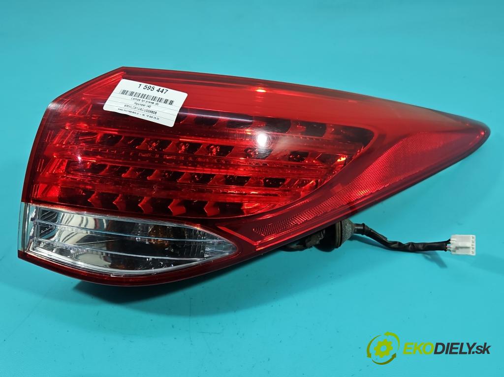 Hyundai I40 1.7 crdi 136 HP manual 100 kW 1685 cm3 5- svetlo / reflektor zadné pravé 92402-3Z0 (Kľučka dverí ostatné)