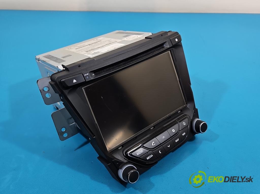 Hyundai I40 1.7 crdi 136 HP manual 100 kW 1685 cm3 5- Radio originál 96560-3Z000