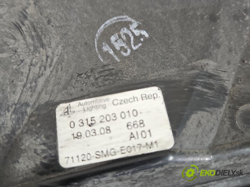 Honda Civic VIII 2006-2011 2.2 140 hp manual 103 kW 2204 cm3 5- mřížka 71120-SMG-E017-M1