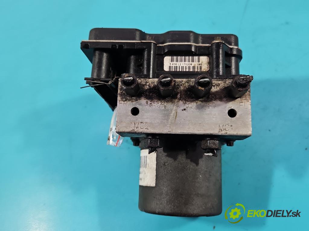 Honda Civic VIII 2006-2011 2.2 140 HP manual 103 kW 2204 cm3 5- čerpadlo abs 0265235398 (Pumpa ABS)