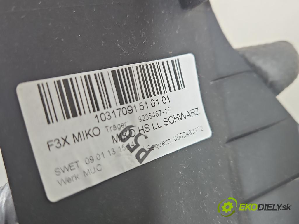 Bmw 3 F30 2011-2018 2.0d 116 HP manual 85 kW 1995 cm3 5- operadlo 105015894 (Lakťová opierka)