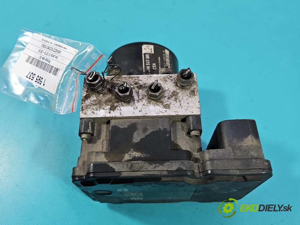Vw Jetta VI 2010-2018 1.6 tdi 105 HP manual 77 kW 1598 cm3 4- čerpadlo abs 1K0907379BL (Pumpa ABS)