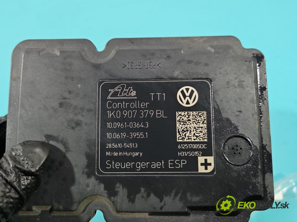 Vw Jetta VI 2010-2018 1.6 tdi 105 HP manual 77 kW 1598 cm3 4- čerpadlo abs 1K0907379BL (Pumpa ABS)