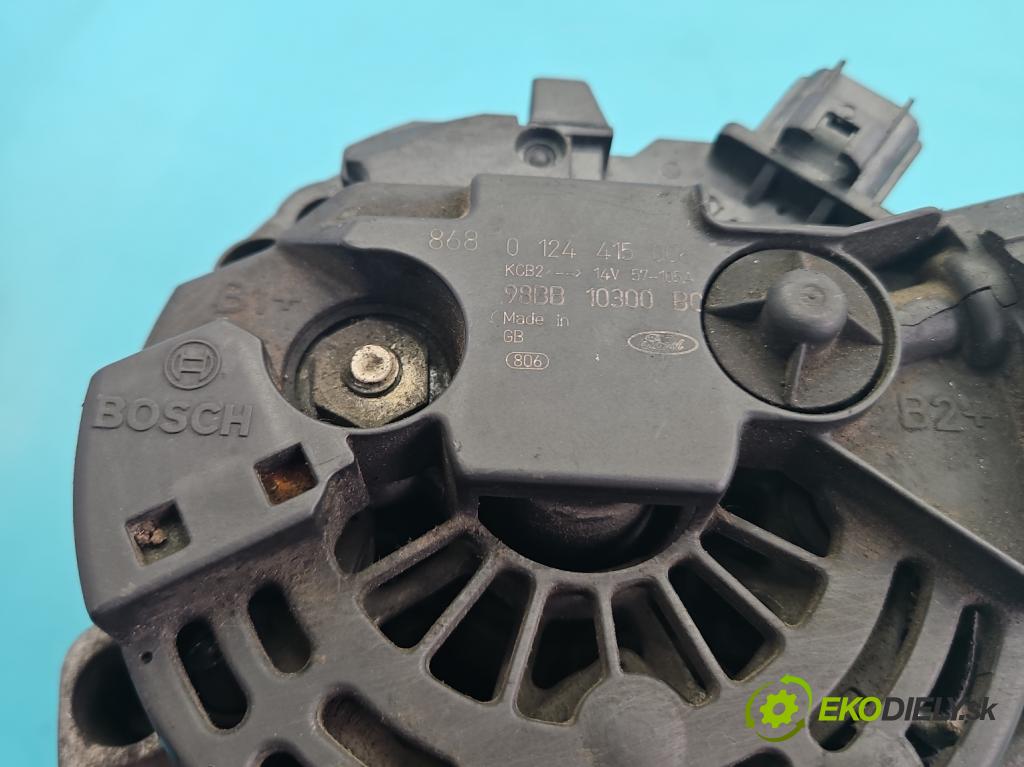 Ford Mondeo Mk2 1996-2000 2.0 16V 131 HP manual 96 kW 1988 cm3 5- Alternator 0124415006 (Alternátor)