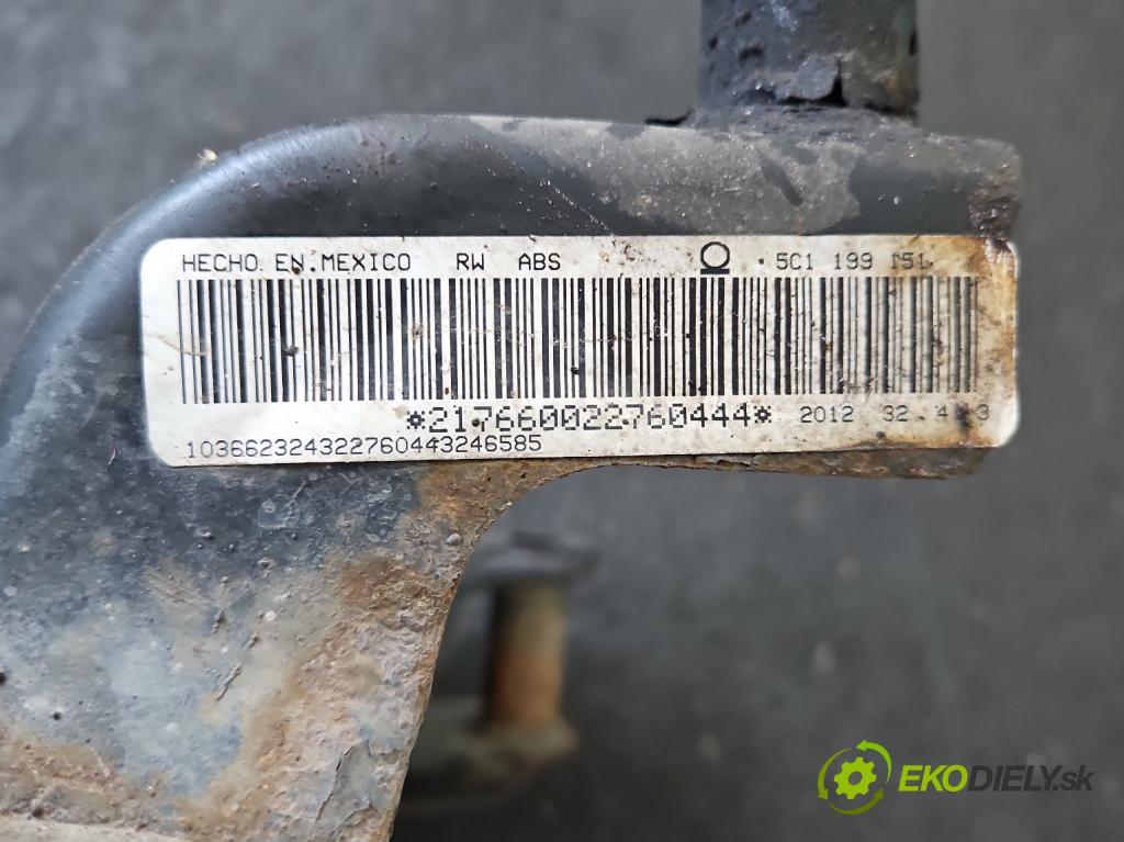 Vw Jetta VI 2010-2018 1.6 tdi CAYC: 105 hp manual 77 kW 1598 cm3 4- výztuha motoru