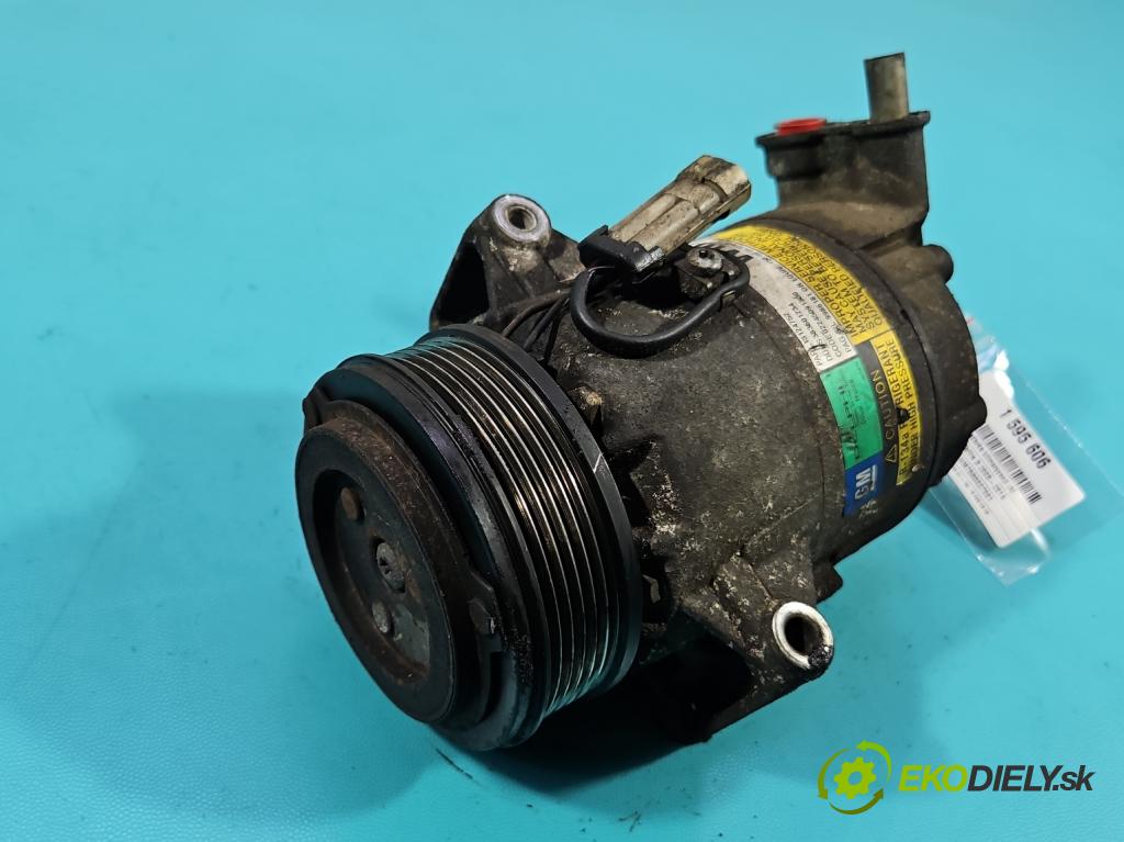 Opel Zafira B 2005-2014 1.9 cdti 120 hp manual 88 kW 1910 cm3 5- Kompresor: klíma 13124752 (Kompresor klimatizace)