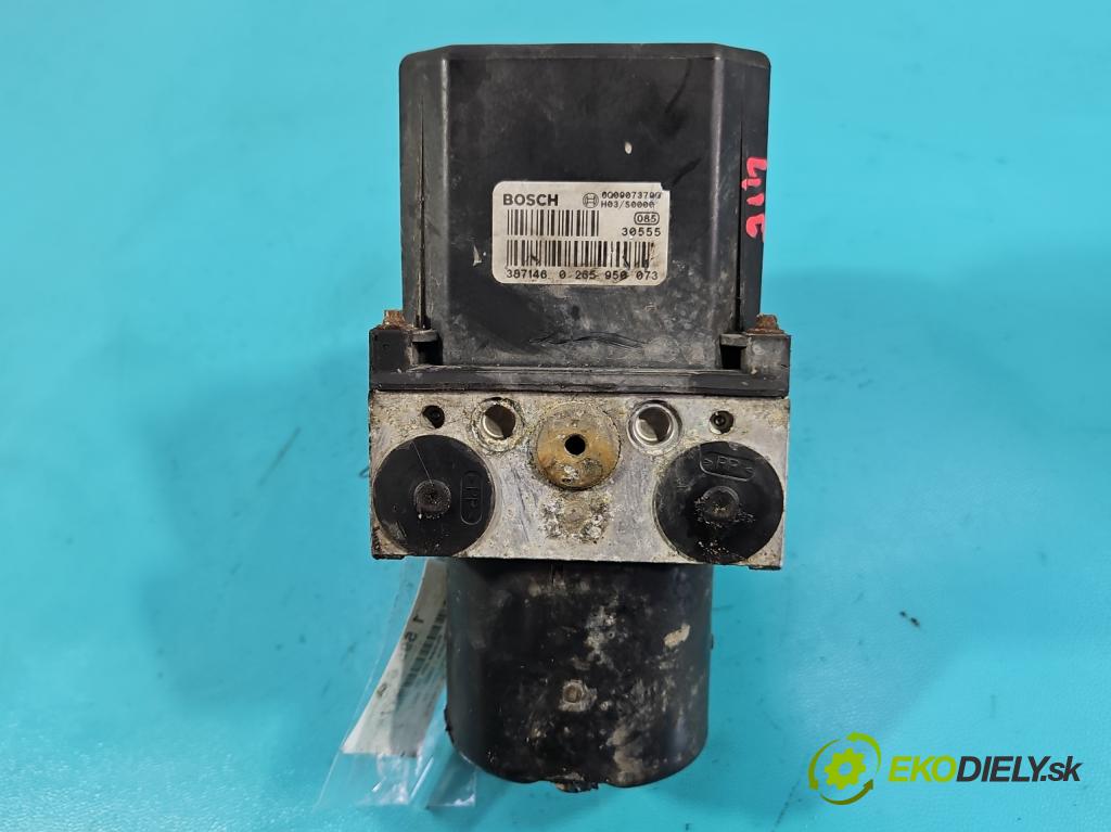 Skoda Fabia I 1999-2007 2.0 8V 116 HP manual 85 kW 1984 cm3 5- čerpadlo abs 0265950073 (Pumpa ABS)