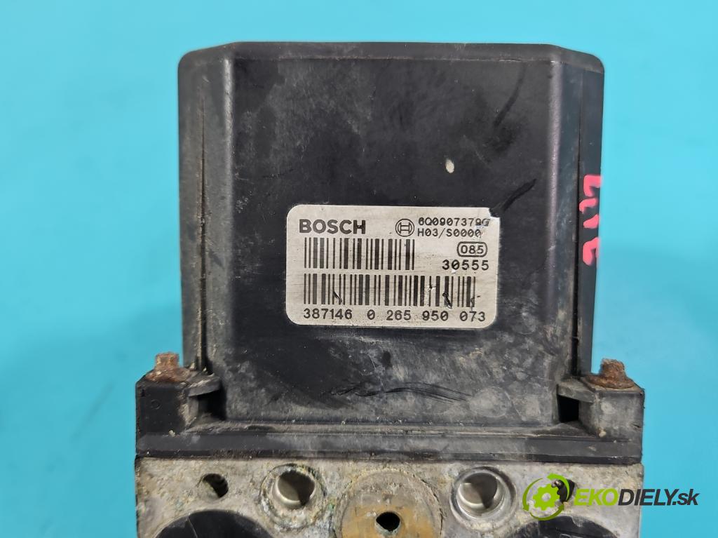 Skoda Fabia I 1999-2007 2.0 8V 116 HP manual 85 kW 1984 cm3 5- čerpadlo abs 0265950073 (Pumpa ABS)