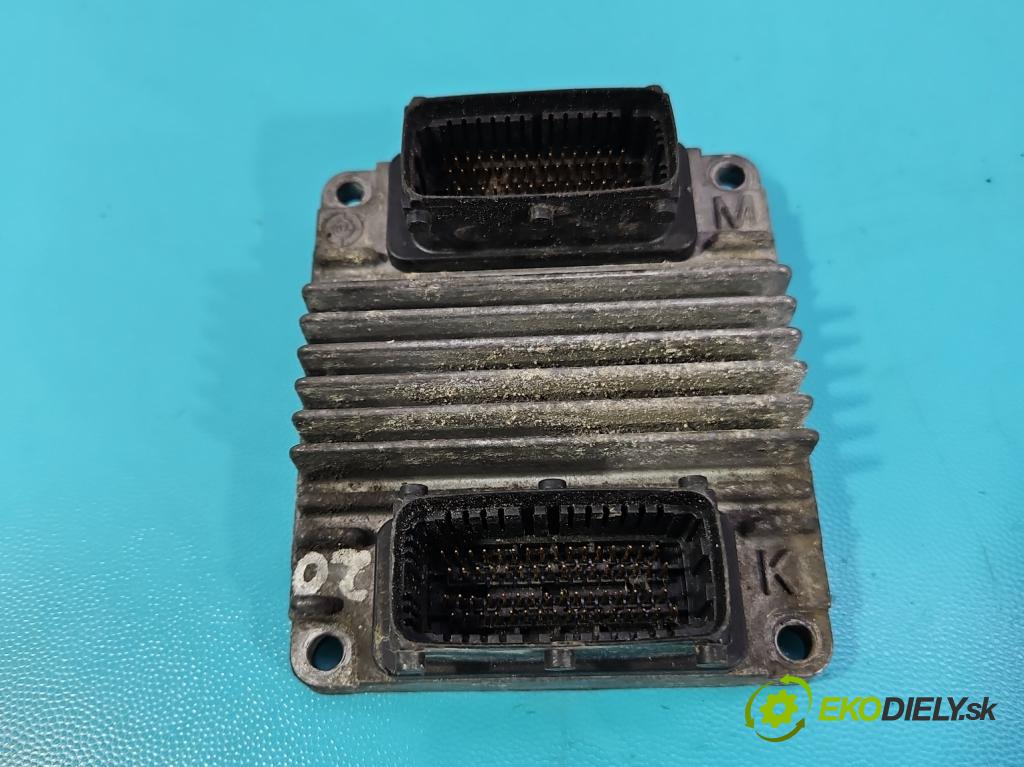 Opel Zafira A 1999-2005 1.6 16V 101 HP manual 74 kW 1598 cm3 5- riadiaca jednotka motora 12242020