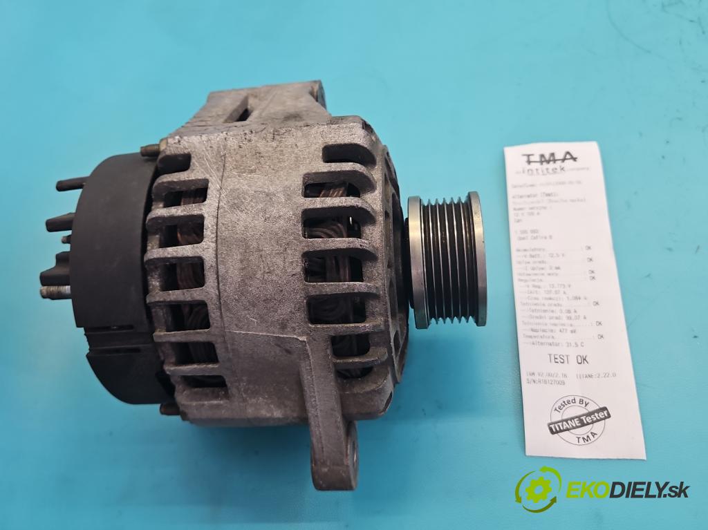 Opel Zafira B 2005-2014 1.9 cdti 120 hp manual 88 kW 1910 cm3 5- Alternator 93169257 (Alternátor)