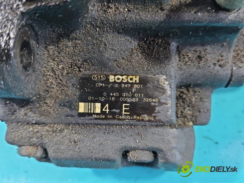 Rover 75 2.0 CDT 116 HP manual 85 kW 1951 cm3 4- čerpadlo vstrekovacia 0445010011 (Vstrekovacie čerpadlo)