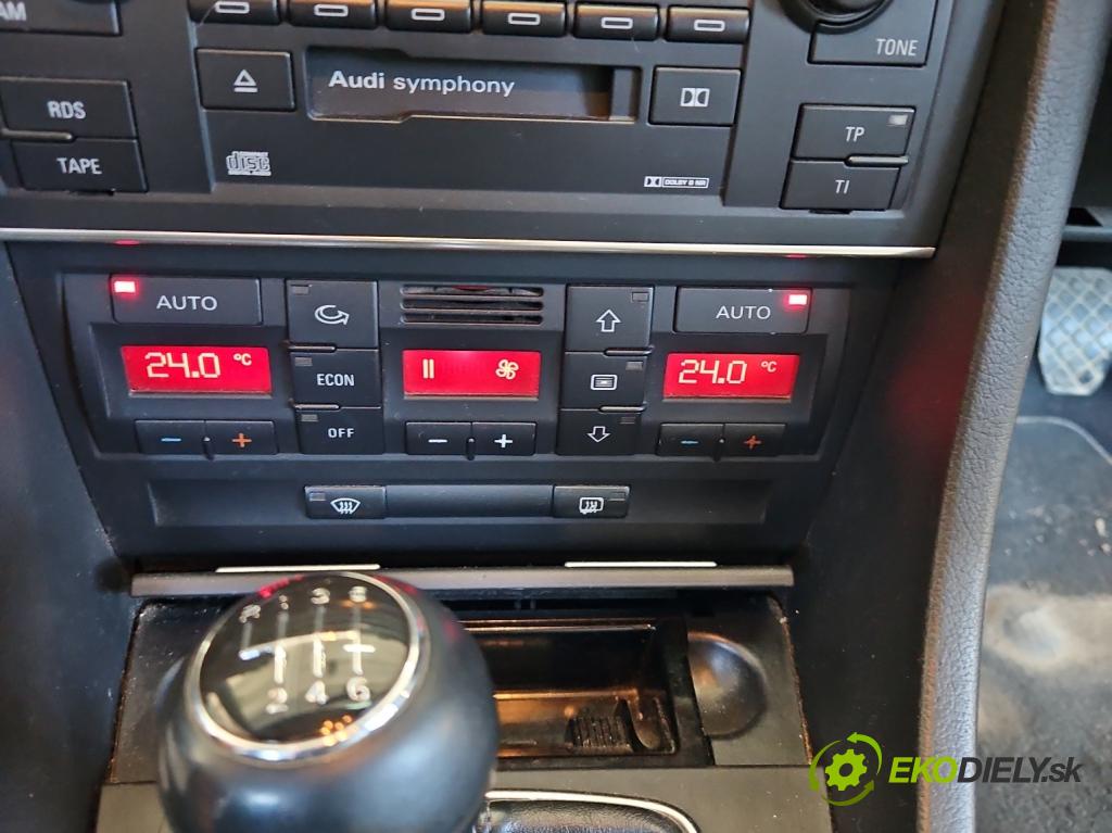Audi A4 B6 2000-2004 1.9 tdi 131 hp manual 96 kW 1896 cm3 5- palubní deska panel topení 8E0820043AC