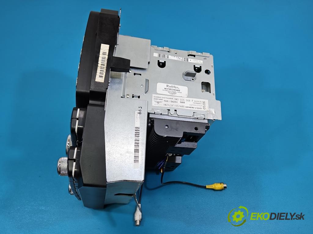 Bentley Continental I 2005-2013 6.0 V12 automatic 411 kW 5998 cm3 4- Radio originál 3W0035008F