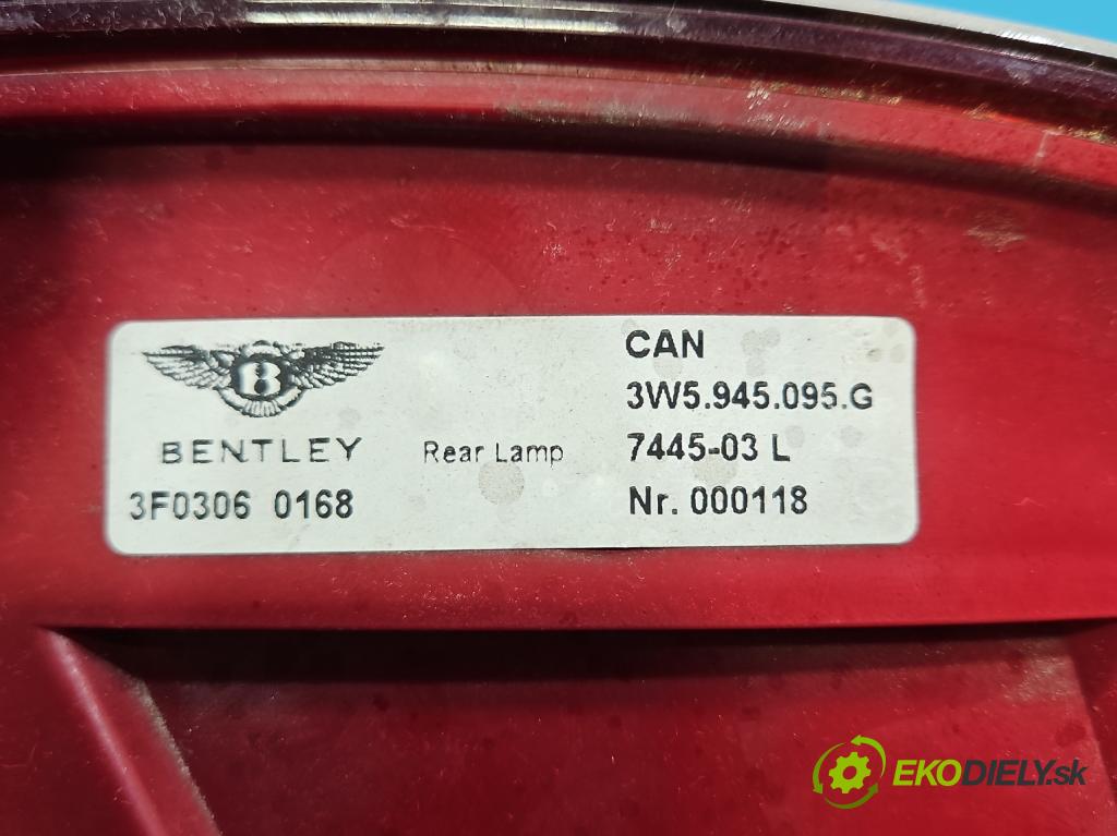 Bentley Continental I 2005-2013 6.0 V12 automatic 411 kW 5998 cm3 4- světlo zadní levé blatník: 3W5945095G