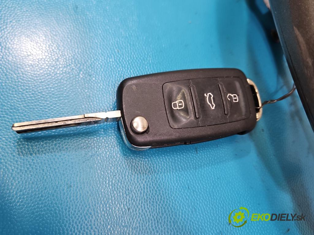 Vw Golf plus 1.4 TSI 122 HP manual 90 kW 1390 cm3 5- rukoväť predné ľavé mimo: 1Q0837885D (Kľučka dverí vonkajšia predná ľavá)