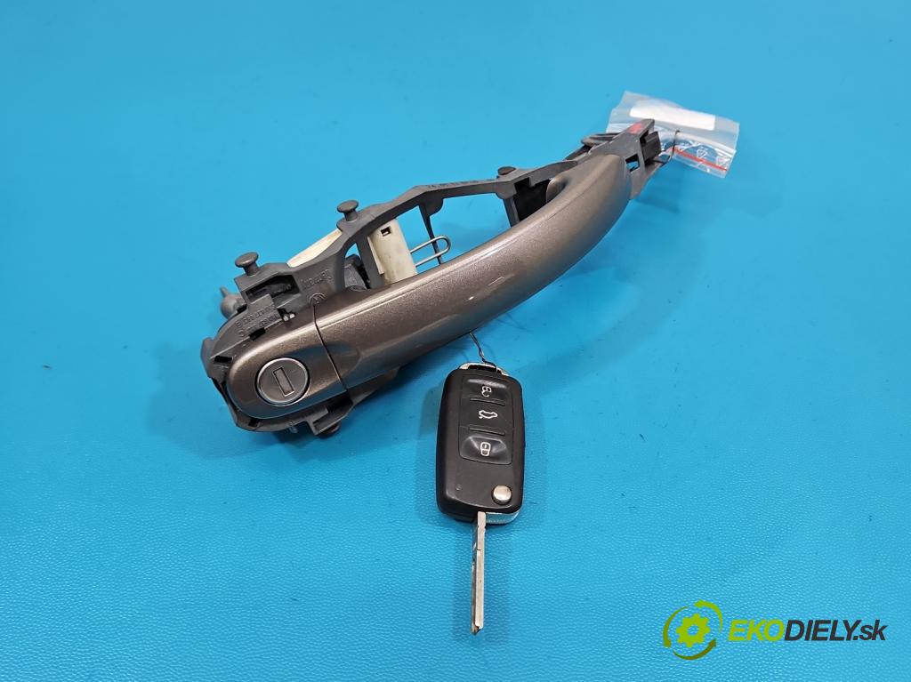 Vw Golf plus 1.4 TSI 122 hp manual 90 kW 1390 cm3 5- klika přední levé 1Q0837885D (Vnější přední levá klika dveří)