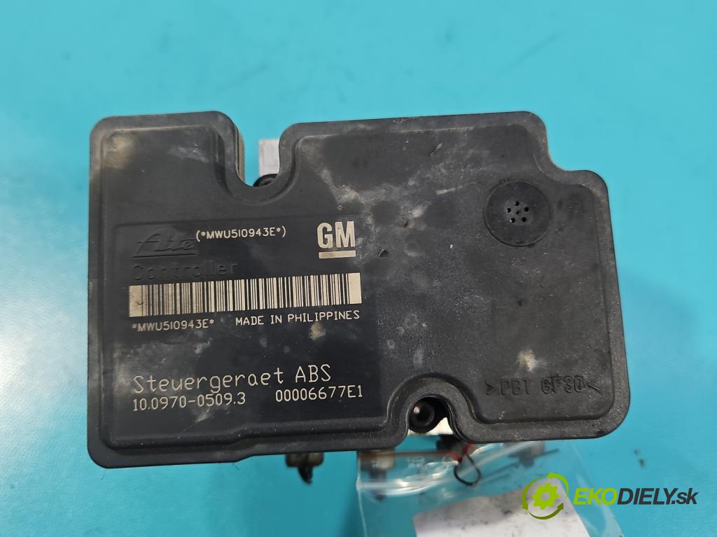 Opel Zafira B 2005-2014 1.9 cdti 120 HP manual 88 kW 1910 cm3 5- čerpadlo abs 13157576 (Pumpa ABS)