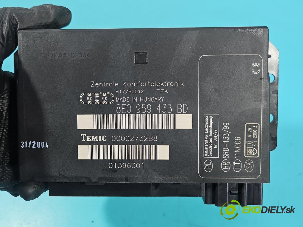 Audi A4 B6 2000-2004 1.9 tdi 131 HP manual 96 kW 1896 cm3 5- riadiaca jednotka komfortu 8E0959433BD
