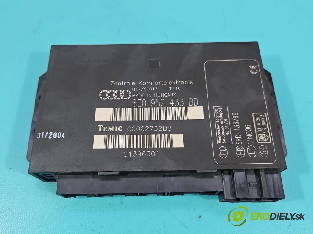 Audi A4 B6 2000-2004 1.9 tdi 131 HP manual 96 kW 1896 cm3 5- riadiaca jednotka komfortu 8E0959433BD