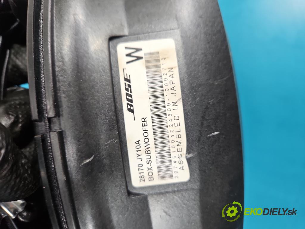 Renault Koleos I 2008-2016 2.0 dci 150 HP automatic 110 kW 1995 cm3 5- Subwoofer: 28170JY10A (Audio zariadenie)