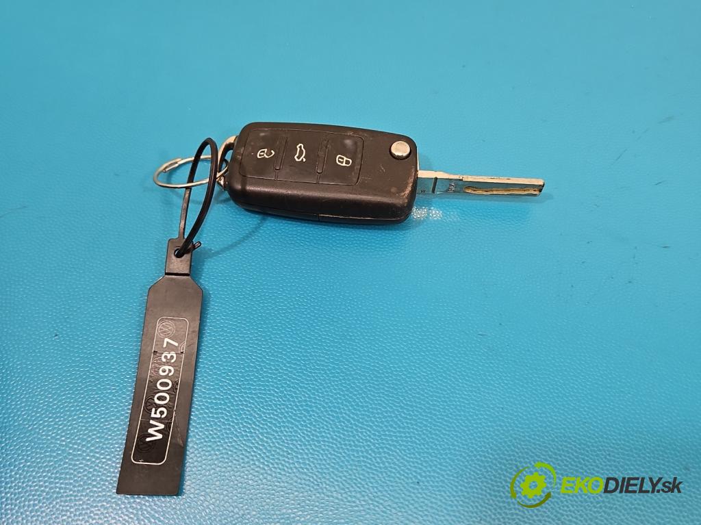 Vw Golf plus 1.4 TSI 122 hp manual 90 kW 1390 cm3 5- spínací skříňka 1K0905865A (Spínací skříňka)