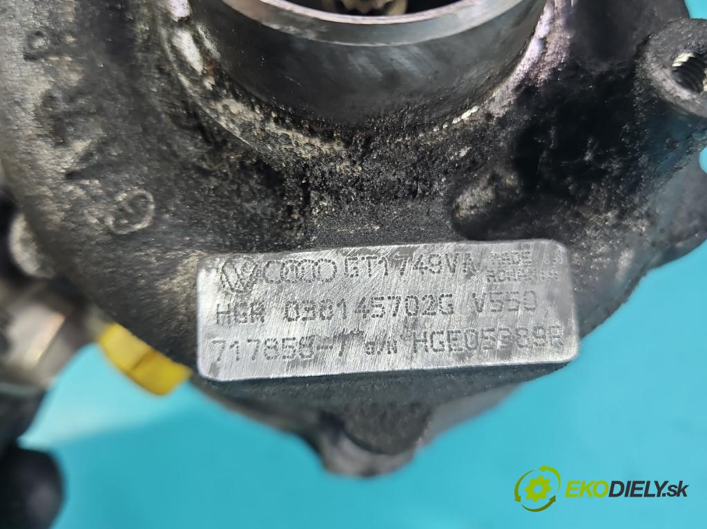 Audi A4 B6 2000-2004 1.9 tdi 131 HP manual 96 kW 1896 cm3 5- turbodúchadlo, turbo 717858-7 (Turbodúchadlo (kompletné))