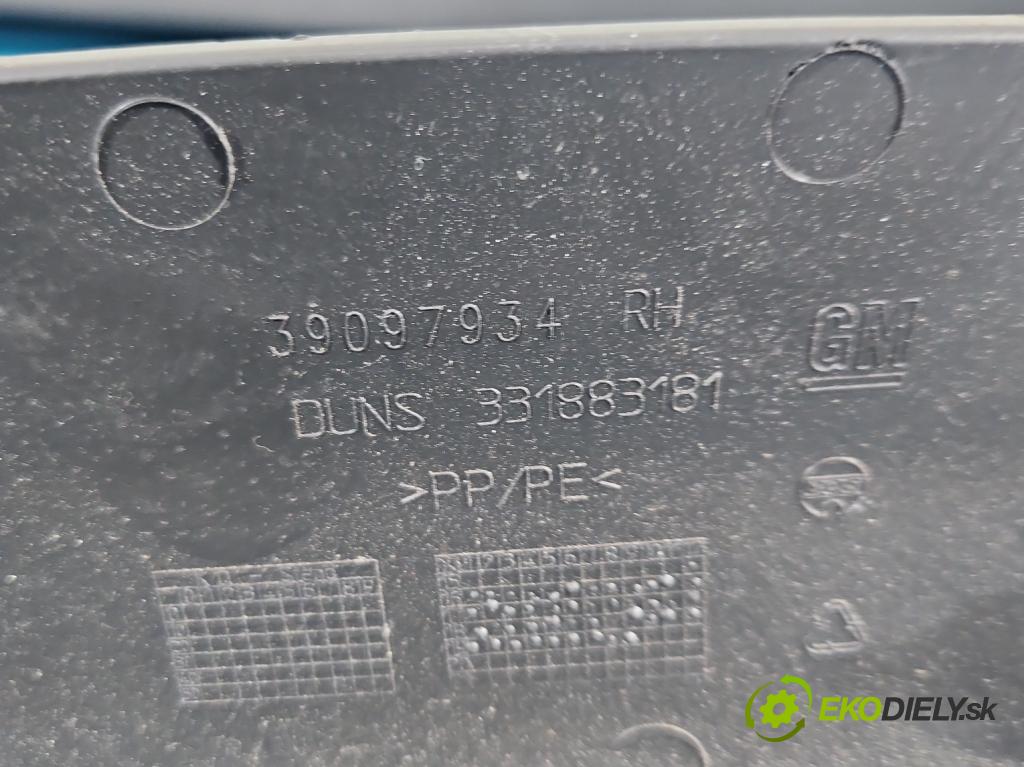 Opel Astra V  2015-2022 1.5 cdti 105 HP manual 77 kW 1496 cm3 5- Čalounictví: kufrové dvere
