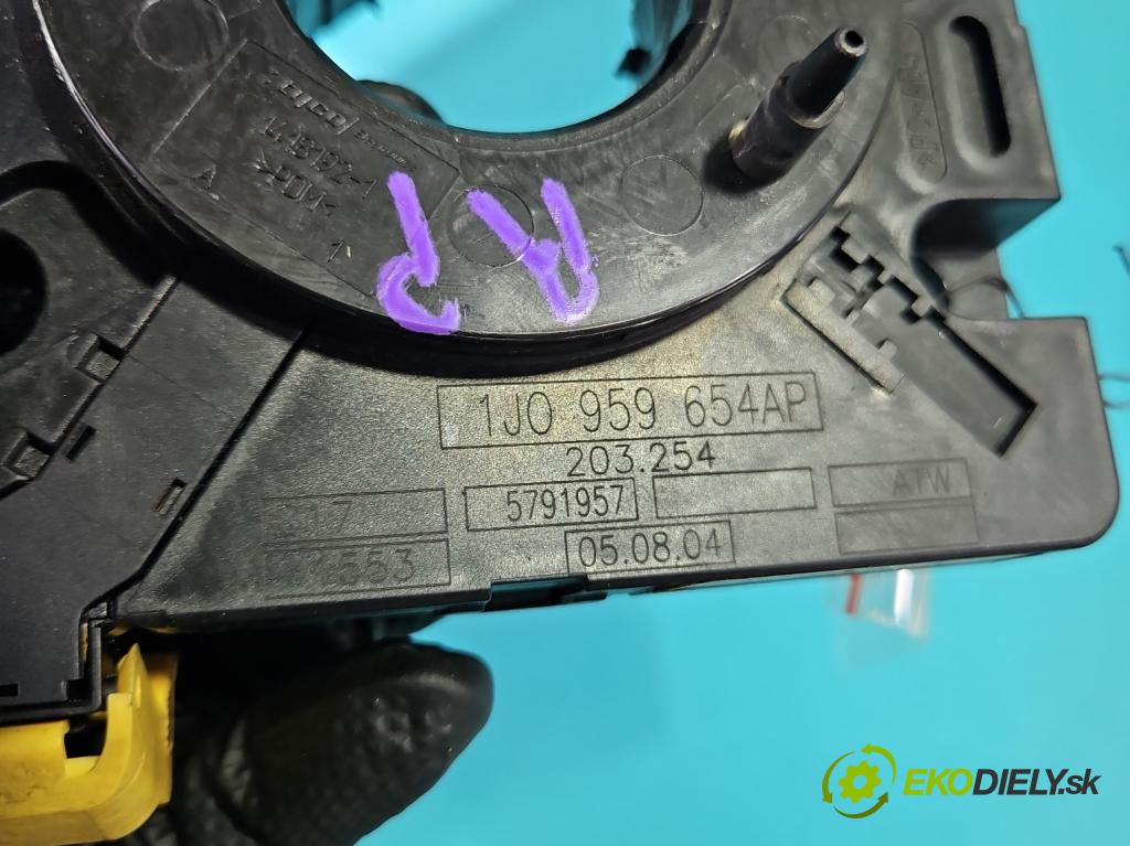 Vw Passat B5 1995-2005 1.9 tdi 131 HP automatic 96 kW 1896 cm3 5- Páska: airbag 1J0959654AP (Airbag)