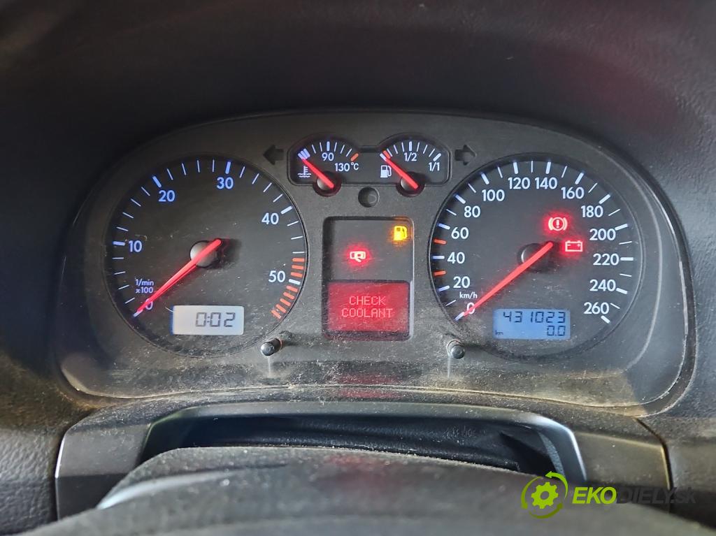 Vw Golf IV 1997-2003 1.9 tdi 101 HP manual 74 kW 1896 cm3 5- prístrojovka/ budíky 1J0920826C (Prístrojová doska)