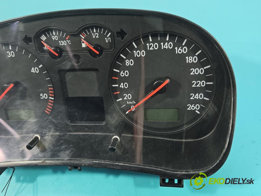 Vw Golf IV 1997-2003 1.9 tdi 101 HP manual 74 kW 1896 cm3 5- prístrojovka/ budíky 1J0920826C (Prístrojová doska)