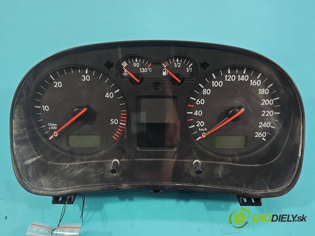 Vw Golf IV 1997-2003 1.9 tdi 101 HP manual 74 kW 1896 cm3 5- prístrojovka/ budíky 1J0920826C (Prístrojová doska)