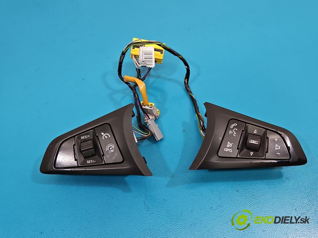 Opel Astra V  2015-2022 1.5 cdti 105 HP manual 77 kW 1496 cm3 5- prepínač multifunkční: řízení: 13470319 (Prepínacie páčky pod volantom)